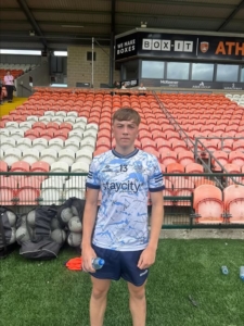 Matthew Shines with Dublin U15 Footballers in Clash Against Antrim