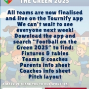 Football on the Green 2025 – Teams & Fixtures Now Live on Tournify