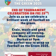 Celebrate the End of Football on the Green 2025 – Live Music & Craic at the Club